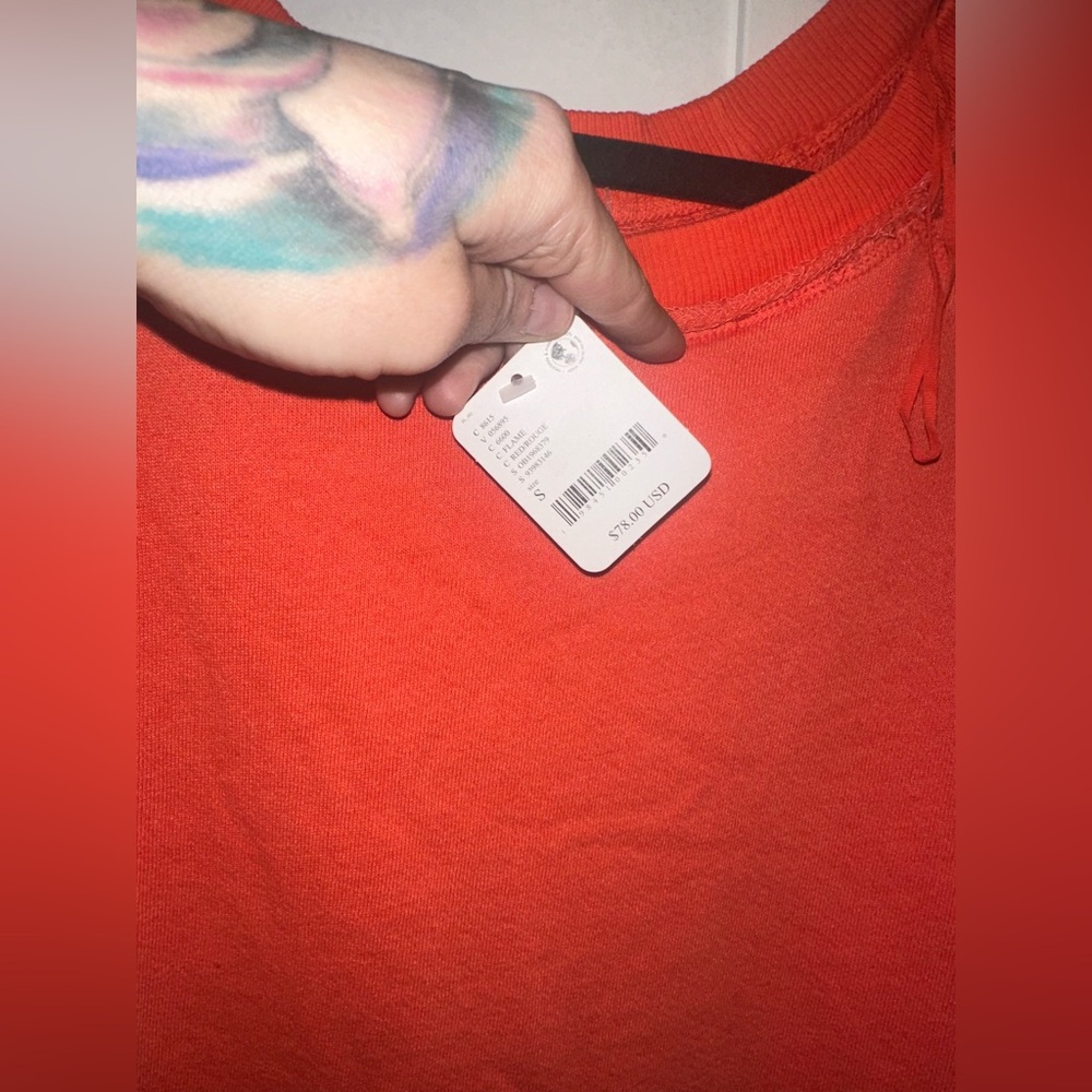 NWT FREE PEOPLE Movement 
One To Beat Pullover - Flame
$78 MSRP - Picture 8 of 12